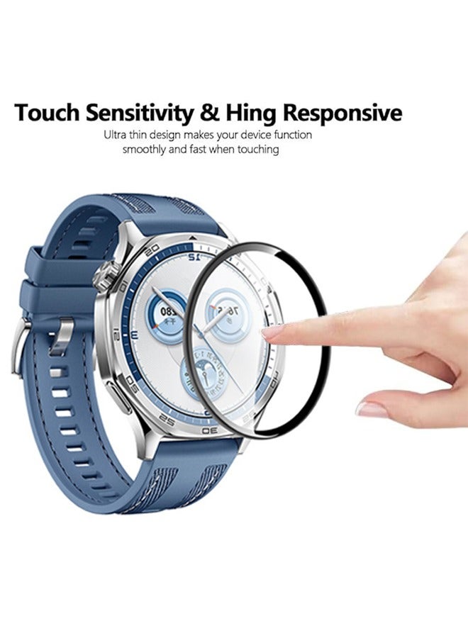 X-level 2 Pcs Huawei Watch GT 5 41MM Screen Protector, Full Cover 3D Tempered Glass, HD Clear Dustproof Anti-Scratch Bubble Free  Protection Film Smartwatch Accessories  - Image 4