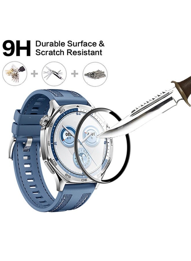 X-level 2 Pcs Huawei Watch GT 5 41MM Screen Protector, Full Cover 3D Tempered Glass, HD Clear Dustproof Anti-Scratch Bubble Free  Protection Film Smartwatch Accessories  - Image 5
