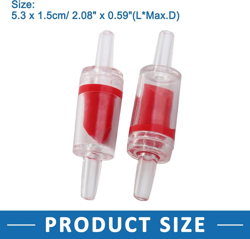 Meridian Aquarium Fish Tank Air Pump Control Valve Plastic (Set of 2) - CT - Image 3