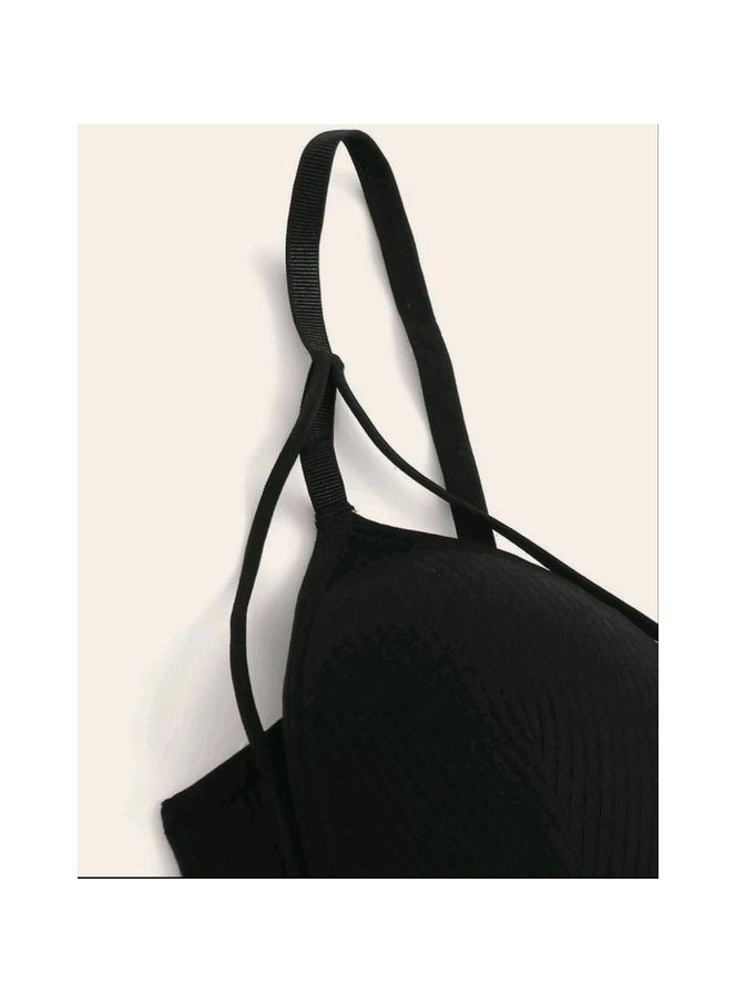 SHEIN 2pack Ribbed Harness Bra Set - Image 4