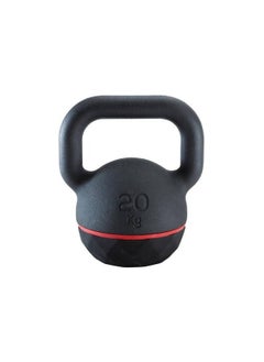 Active Kettlebell 20kg Cast Iron & Rubber Base  - Image 1