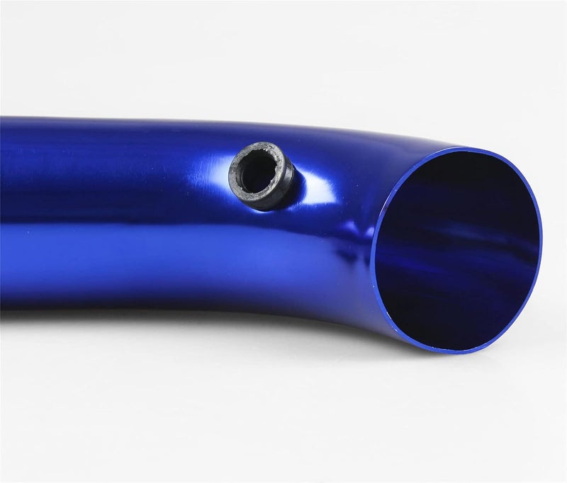 LPFIDI 3 Inch Universal Aluminum Cold Air Intake System Filter Car Truck Turbo Piping Blue - Image 4