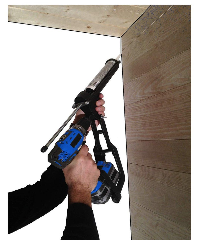 TIVOLY - T-Gun F300 Cartridge Caulking Gun - for Cordless Drill and Screwdriver- for Ã˜ 1,96" - 10,48 fl oz cartridges - Image 2