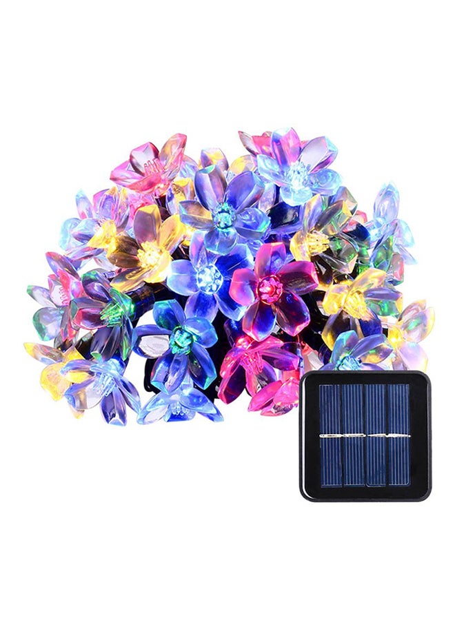 Cherry Blossom Solar String Lights Multicolour 7meter - Image 1