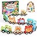 Zeoddler Toys for Toddlers 11 Magnetic Wooden Animals Train Set Montessori Toys for Toddlers Learning Activities Sensory Activities for Kids Birthday Gifts for Boys Girls - Image 3