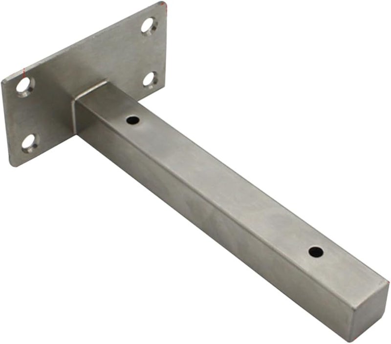 Heavy Duty Wall Mounted Shelf Bracket Stainless Steel Support for Kitchen Garage Workshop - Image 2
