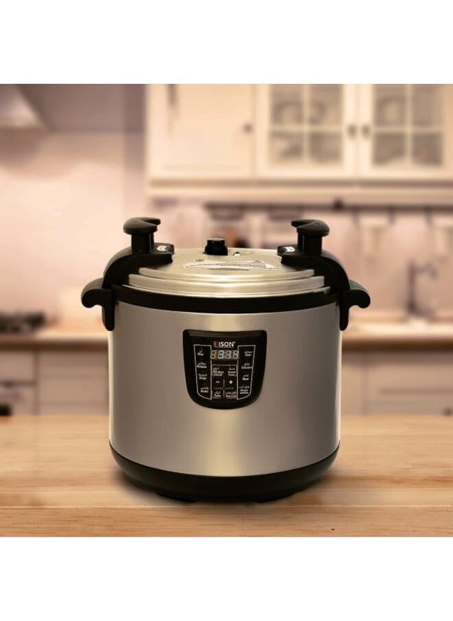 EDISON - Electric Pressure Cooker 33 Liter Black Tefal 3000 Watt - Image 1