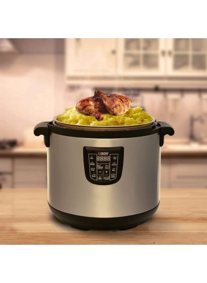 EDISON - Electric Pressure Cooker 33 Liter Black Tefal 3000 Watt - Image 1