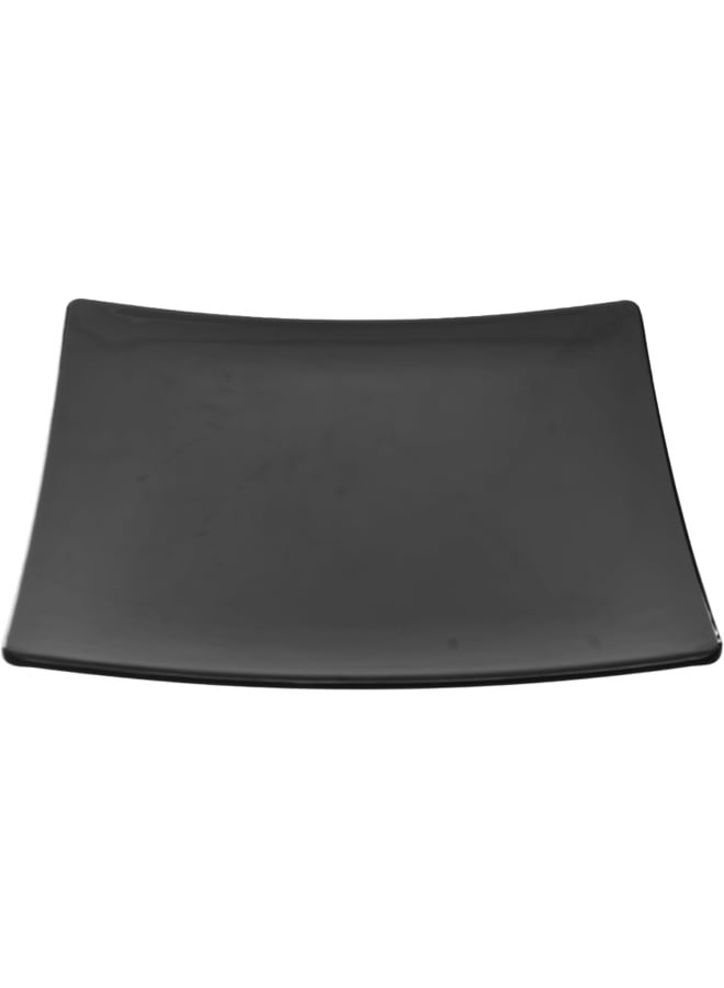 Moments Flat Plate, 27 Cm Size, Black - Image 1