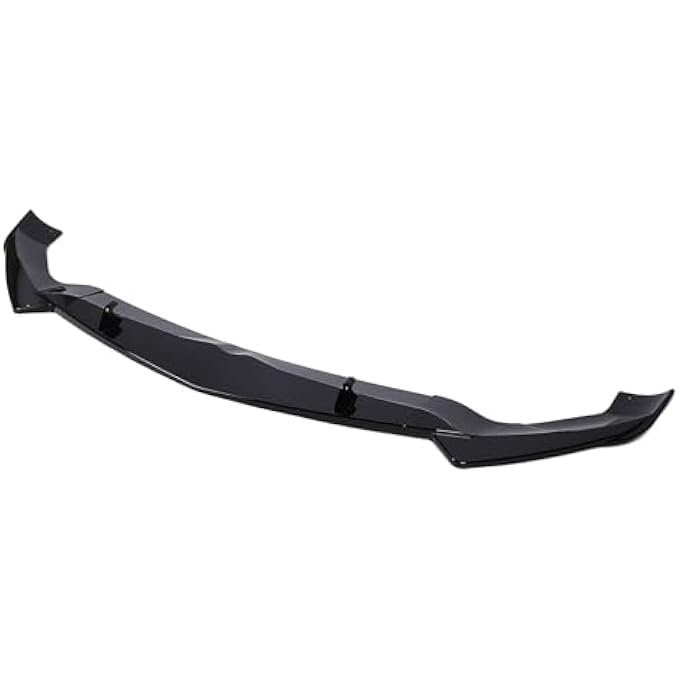 Oreilet Front Bumper Lip Spoiler Kit, Front Lip Spoiler Splitter Protector Replacement for Stelvio 2017 and Later, Car Bumper Chin Diffuser Air Chin Body Kit Accessories - Image 3