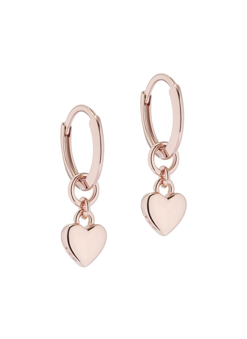 Ted Baker Harrye: Tiny Heart Huggie  Earrings  - Image 1