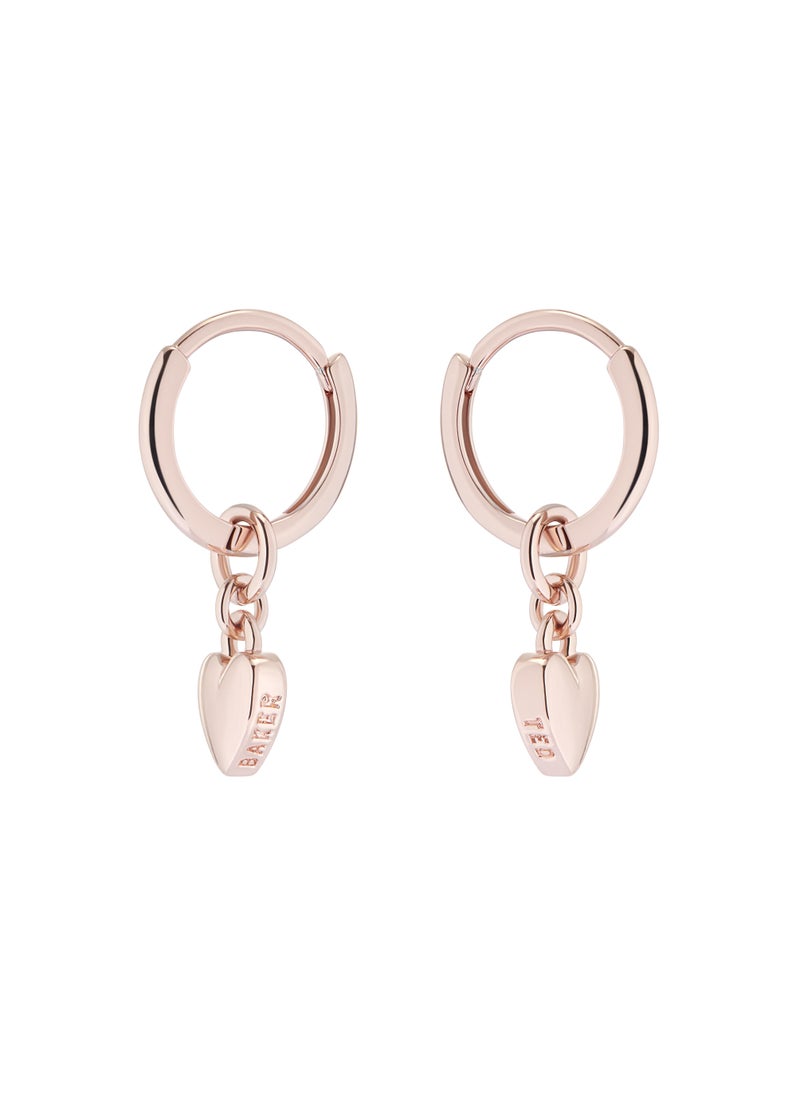 Ted Baker Harrye: Tiny Heart Huggie  Earrings  - Image 2