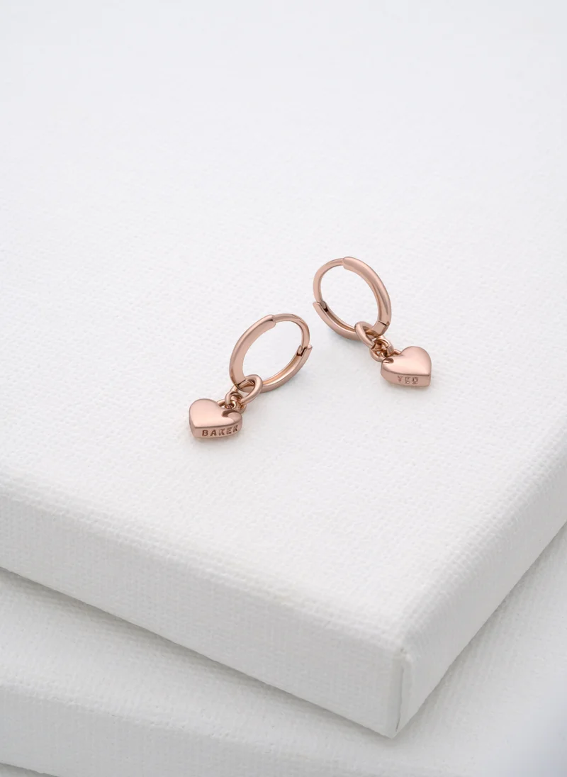 Ted Baker Harrye: Tiny Heart Huggie  Earrings