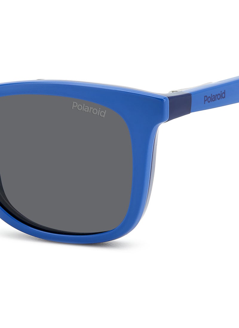 Kids Unisex Polarized Rectangular Sunglasses - Pld 8055/Cs Blue Millimeter - Lens Size: 46 Mm - pzsku/Z55B9F694A2205DD135D5Z/45/_/1708348129/5a07cc1e-ff8f-411a-8e3a-640627488b7a