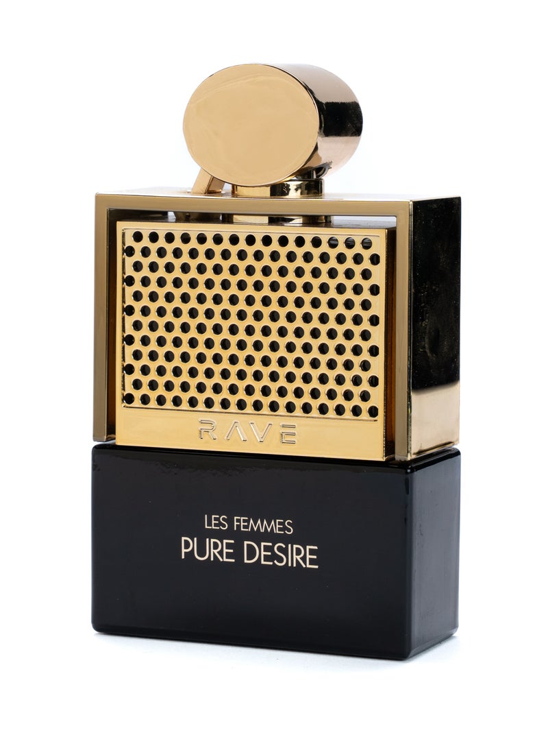 RAVE Pure Desire Eau De Parfum - 100ml | Luxurious, Captivating Fragrance for Both Men and Women - Image 2
