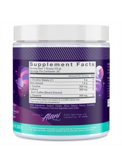 Alani Nu Pre Workout Powder | Amino Energy Boost | Endurance Supplement | Sugar Free | 200mg Caffeine | L-Theanine, Beta-Alanine, Citrulline | 30 Servings (Cosmic Stardust)  - Image 2