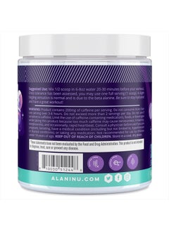 Alani Nu Pre Workout Powder | Amino Energy Boost | Endurance Supplement | Sugar Free | 200mg Caffeine | L-Theanine, Beta-Alanine, Citrulline | 30 Servings (Cosmic Stardust)  - Image 3