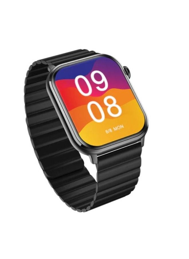 imilab - Smart Watch W02 Bluetooth Calling 1.85" TFT Screen 24h Bio Tracker - Black - Image 1