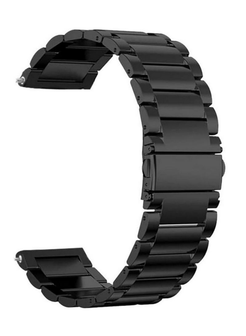 1PCS Stainless Steel Quick Release Band Strap for Huawei Watch GT2 46mm (22mm Width) Durable Metal Wristband, Secure Clasp, Comfortable Fit, Easy Adjustable & Sport-Friendly Design - Image 2