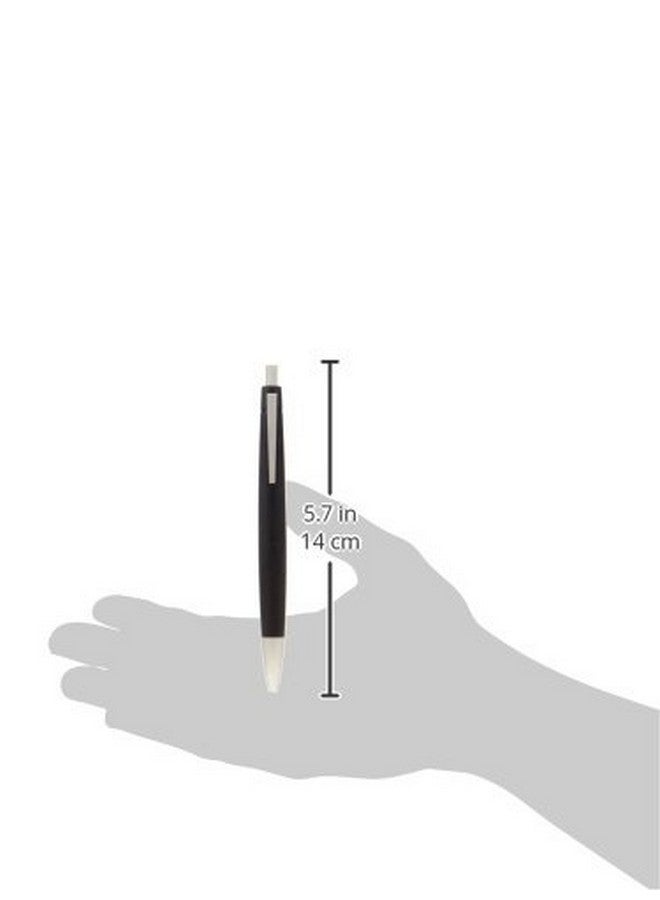 Lamy 2000 black 4-colors - multicoloured ballpoint pen (black, blue, red, green) - with a displayed automatic colour selection - incl M 21 ballpoint refills in black, blue, red & green - Image 3