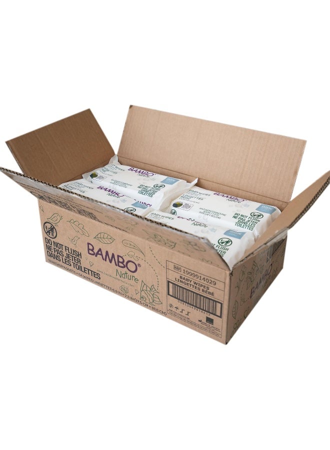 Bambo Nature USDA Certified Biobased Baby Wipes 768 Count - Image 2