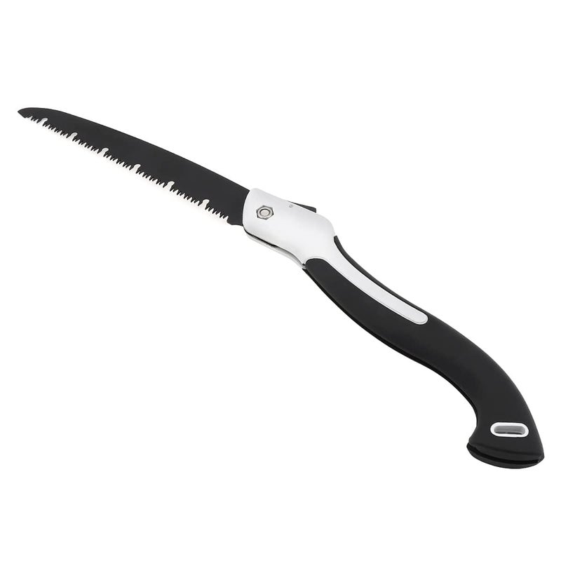 VENEKETY Pruning Saw for Wood Cutting Razor Tooth Saw with NonSlip Handle for Cutting Wood Camping Trimming Tree Limbs Branches - Image 1