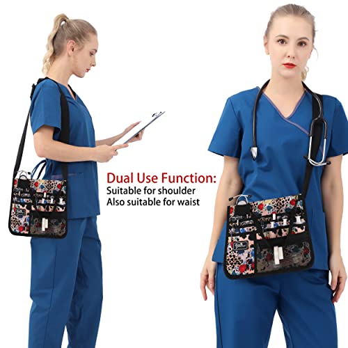 YOURUIMEI Nurse Belt Organizer Pouch - Medical Tool Bag with Practical Waist Bag for Nurses - Pack for Basics - Image 5