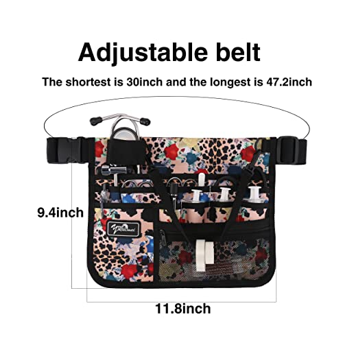 YOURUIMEI Nurse Belt Organizer Pouch - Medical Tool Bag with Practical Waist Bag for Nurses - Pack for Basics - Image 3