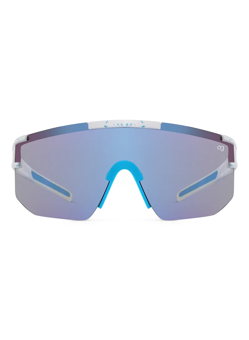 Woggles  Unisex Uv-Protected White Sports Sunglasses  | Best Price UAE