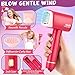 TUZT Hair Salon Toys for Girls Little Stylist Deluxe Carry Case Play Set with Real Function Lights Sounds Electric Makeup Mirror Flat Iron and Hairdryer Birthday Gifts for Kids Girls 3 4 5 6 - Image 4
