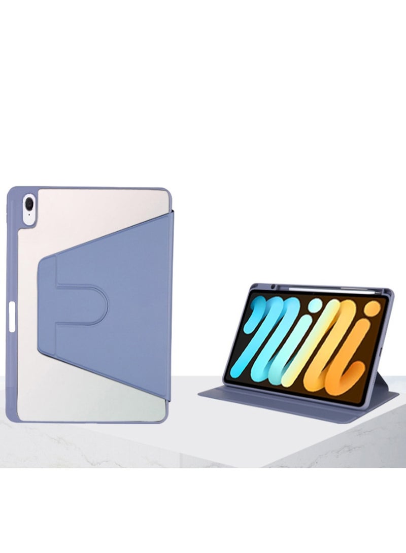 for iPad 2025 (11th Generation) A16 11-inch Case Cover, Tablet Protective Case With Pen Slot, Acrylic 360 ° Rotating Design, Automatic Wake-up/sleep, Soft Leather - Image 1