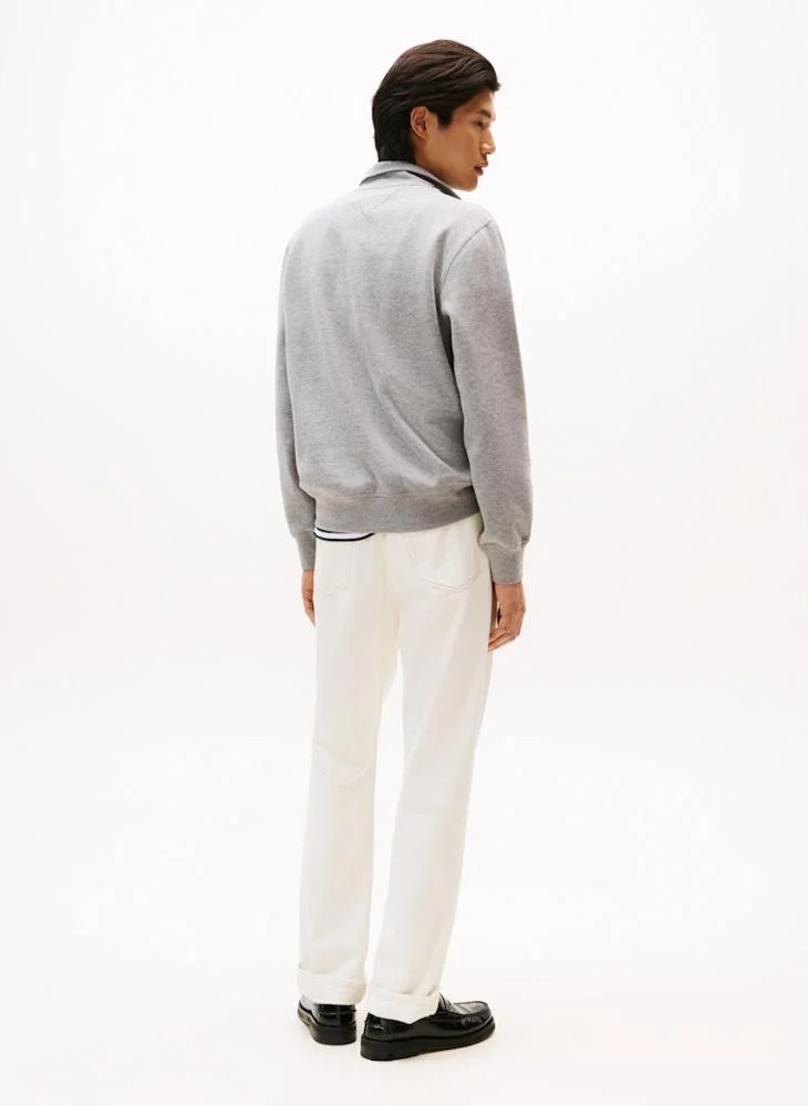 TOMMY HILFIGER Casual Half Zip Sweatshirt