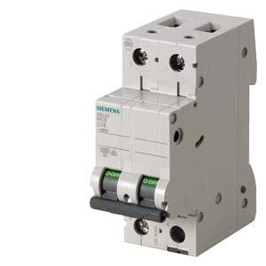 SIEMENS Siemens 5SL62257RC25A 2P 2MW 75kA TYPEC AC240415V 5060Hz MCB  - Image 2