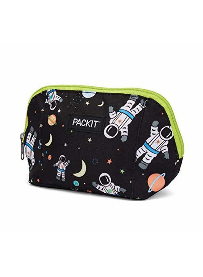 PACKIT Freezable Snack Bag, Spaceman, Built with EcoFreeze Technology, Foldable, Reusable, Zip Closure Locks in Cool Dry Air, and Fresh Snacks On the Go - Image 3
