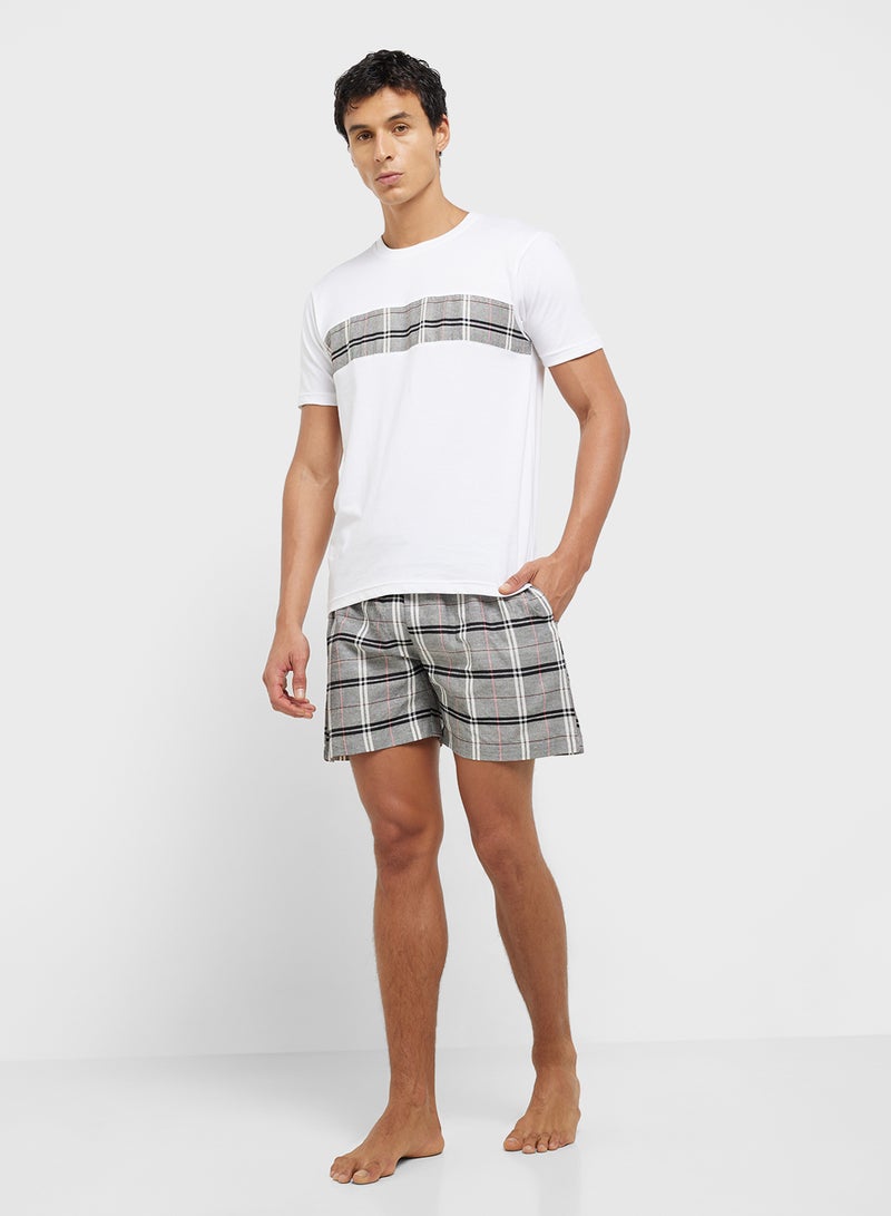 Seventy Five Nightwear T-Shirt & Shorts Set  - Image 1