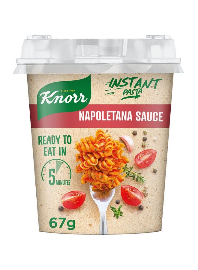 Knorr Napoletana Sauce Pot Instant Pasta 67g - Image 1
