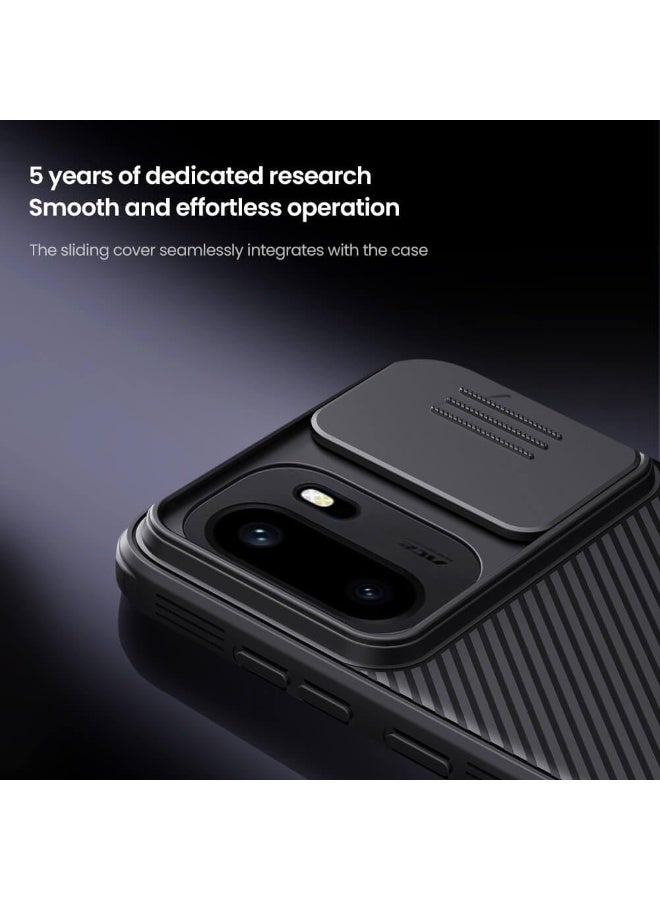 Nillkin Case Designed for Oneplus Ace 6 Ace 6T Oneplus 15R nillkin CamShield case Protective Cover with Camera Protector Hard PC Ultra Thin Anti-Scratch Phone Case For One Plus 15R Black - Image 2