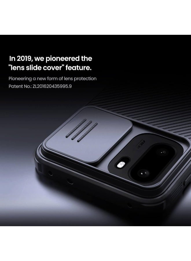 Nillkin Case Designed for Oneplus Ace 6 Ace 6T Oneplus 15R nillkin CamShield case Protective Cover with Camera Protector Hard PC Ultra Thin Anti-Scratch Phone Case For One Plus 15R Black - Image 4