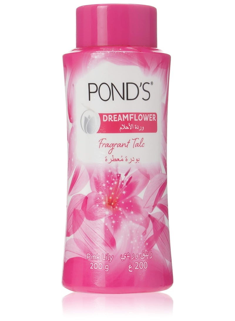 Pond's Pink Lily Fragrant Talc 200 g