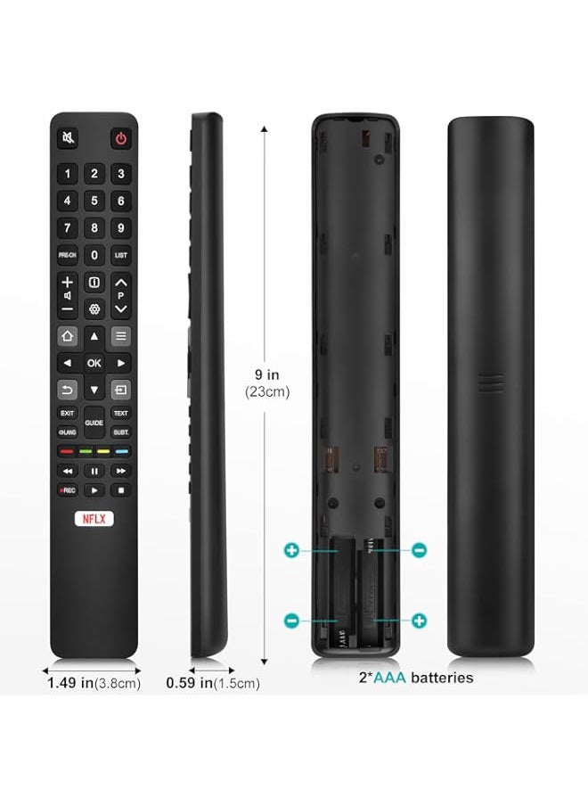 HuHa - LOUTOC Universal Remote Control for TCL Smart TV Replacement for TCL Android/Google TV - Image 1