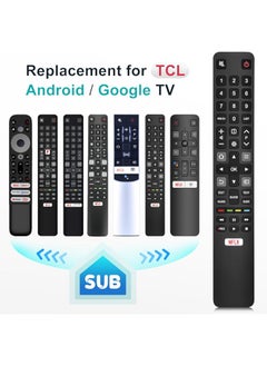HuHa LOUTOC Universal Remote Control for TCL Smart TV Replacement for TCL Android/Google TV  - Image 2