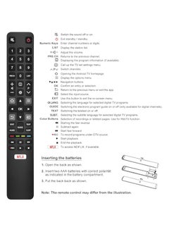 HuHa LOUTOC Universal Remote Control for TCL Smart TV Replacement for TCL Android/Google TV  - Image 5