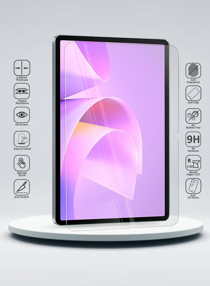 Wtech Huawei MatePad 11.5 S 2025 (11.5 inches) 9H Ultra HD Tempered Glass Tablet Screen Protector (TSG9CN) - Clear - Image 2