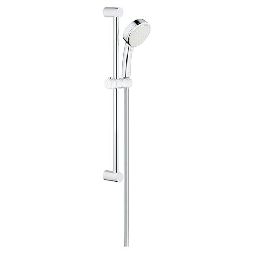Grohe 26076002 New Tempesta Cosmopolitan 100 2 Spray Shower Rail Set Starlight Chrome - Image 1