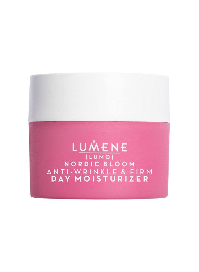 Lumene Nordic Bloom [Lumo] Anti-Wrinkle & Firm Day Moisturizer - Anti Aging Cream for Visibly Firm, Radiant & Smooth Skin - Formulated with Pre-Retinol Complex + Lingonberry Extract (1.7 oz) - Image 1