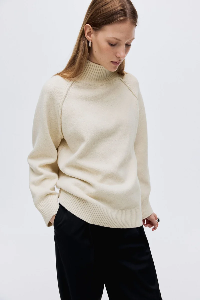 H&M Oversized turtleneck jumper