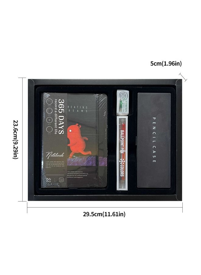 XIANGYU Luxury Stationary Diary Notebook Gift Set With Pen And Pencil Case - Image 4