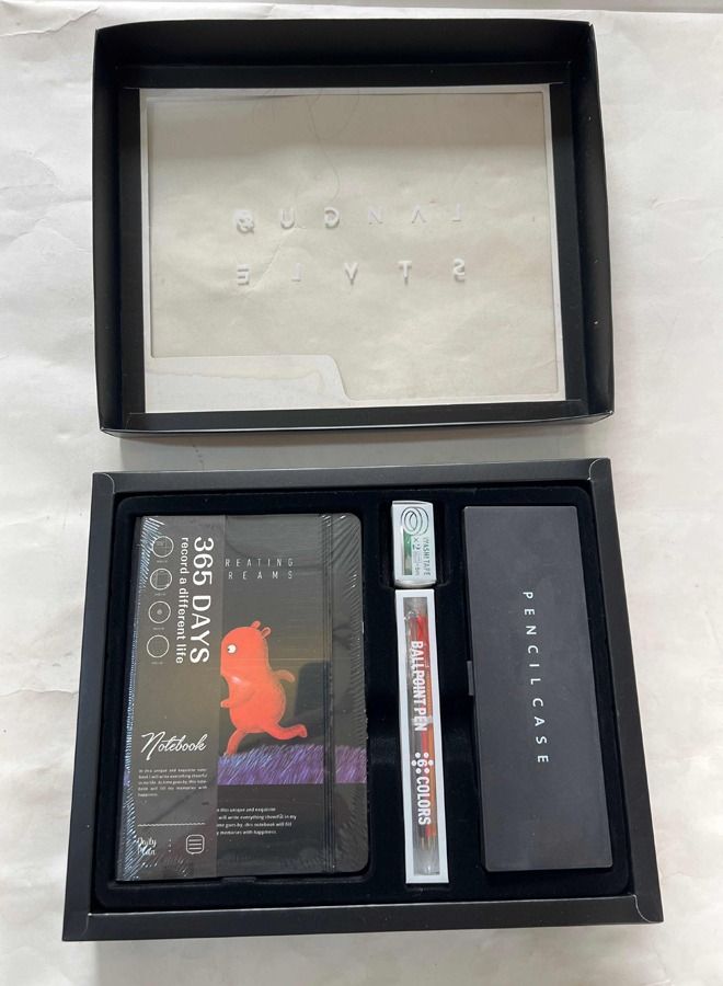 XIANGYU Luxury Stationary Diary Notebook Gift Set With Pen And Pencil Case - Image 5