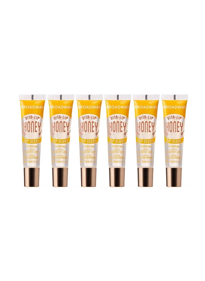 Broadway Vitalip Clear Lip Gloss 0.47Oz;14Ml (Honey)  - Image 2