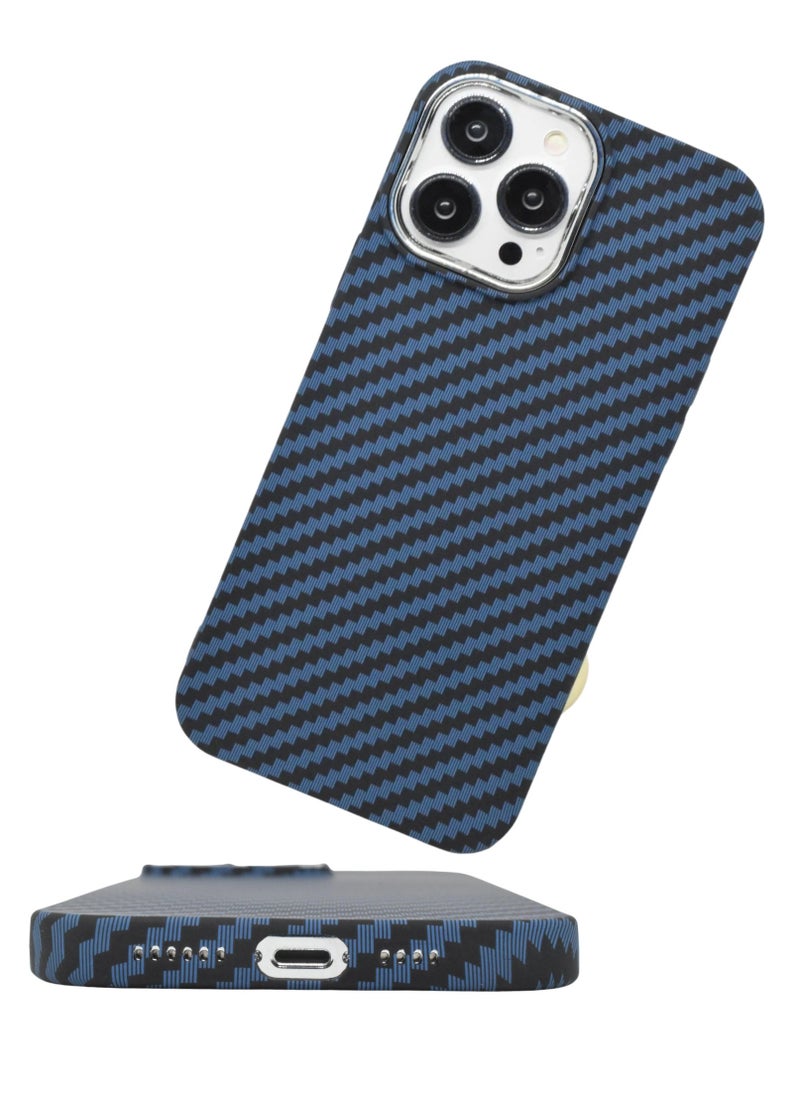Houmt - iPhone 13 Pro Max Protective Case Cover 6.7 inch Carbon Fiber Slim Thin - Image 1